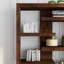 72" High 6-Shelf Bookcase, No Assembly Required