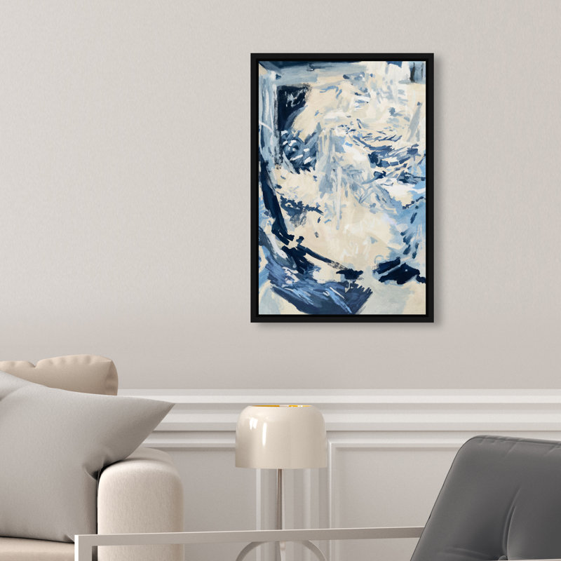 Coastal Feel II Print by Oliver Gal, 11"H x 16"W, Black Floater Frame