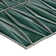 Nabi Harlequin 2X8 Crackled Glossy Glass Mosaic Tile