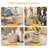 19.7"W Outdoor Round Ottoman