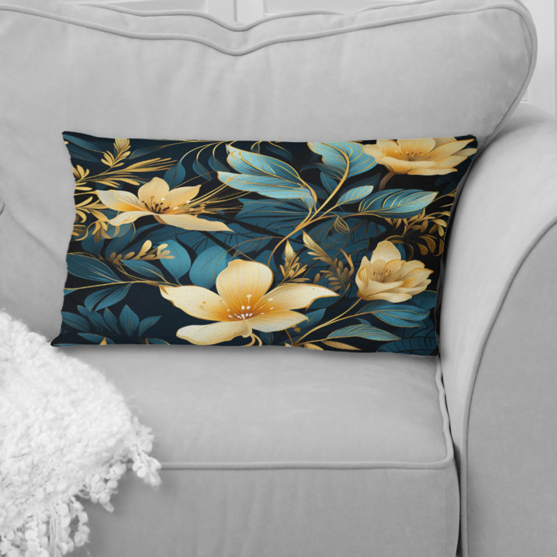 Motif tropical Tropical Twilight Ii - Coussin abstrait