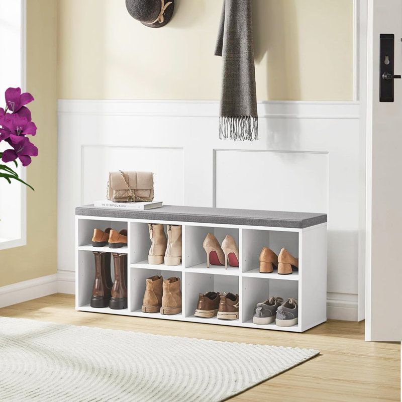 Shoe Bench with Cushion