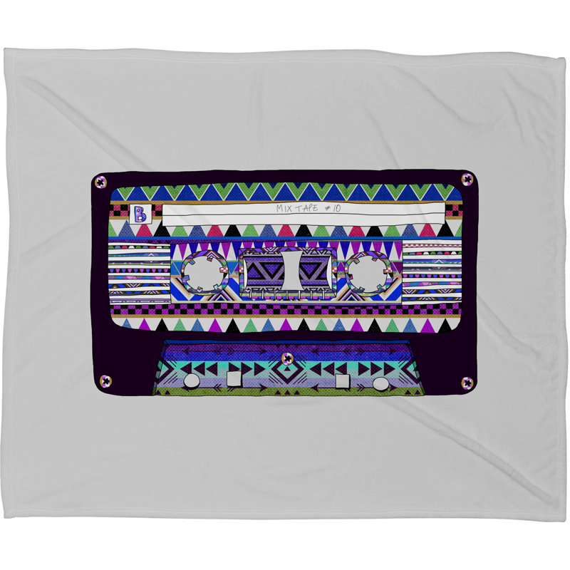 Bianca Green Throw Blanket, Large