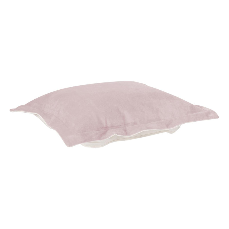 Coussin de repose-pieds Puff Bella - coussin et housse seulement, Rose