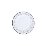 Fishs Eddy x CCH Enamelware Flat Salad Plates, Set of 4, Sailboats