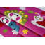 Tapis rose à motif floral Kindig-29180344