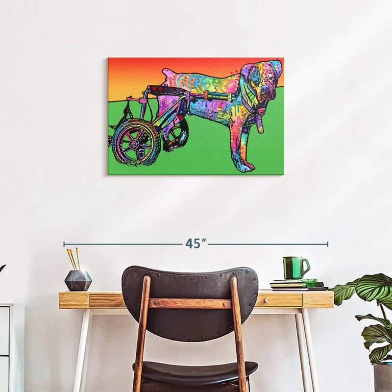 Brampt Ospa On Wheels, 20" H x 30" W