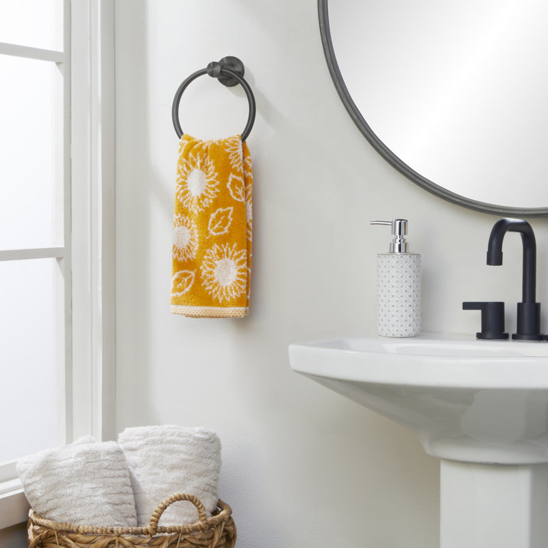 SUNFLOWER JACQUARD HAND-YELLOW