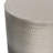 Nova 19"W Metal Boho End Table with Drum Design and Textured Ombre Finish-1865552717