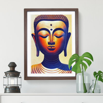 Majestic Buddha - Framed Print