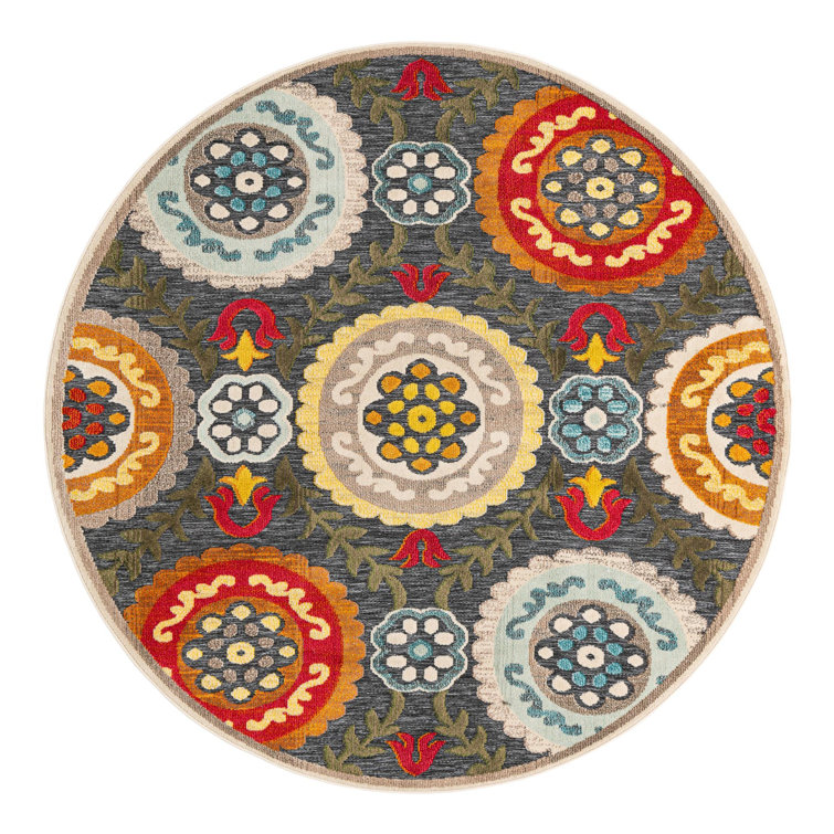 Bungalow Rose Oualida Caimin Rug