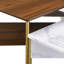 Ensemble de tables basses Modern Modern de 4 pièces de style Mid Century Square-1257414761