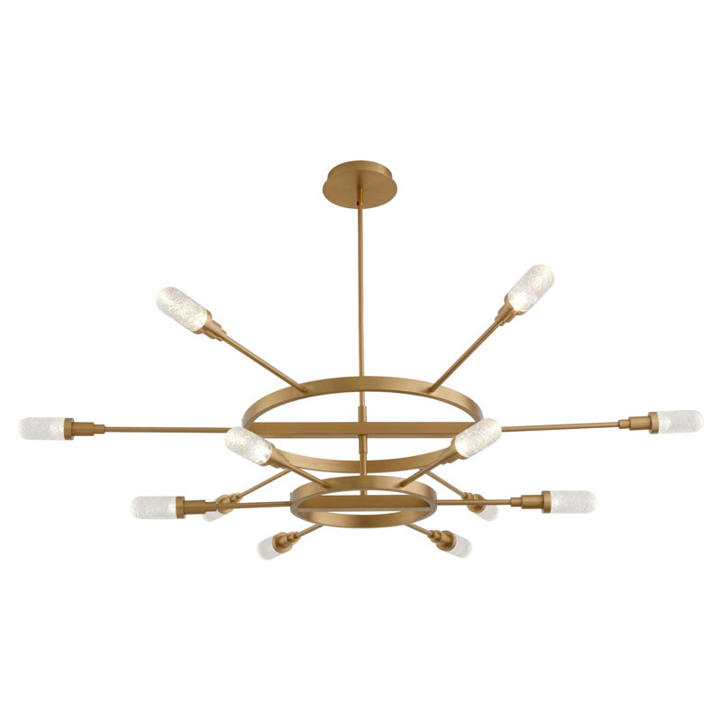 Augustin 60"/12LT CCT CHAND - AGB, Antique Brass