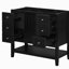 Meuble-lavabo 36 po sans lavabo, base d'armoire, 3 tiroirs