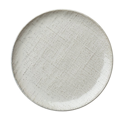 Assiettes coupées rondes en tricot, 7 po, par Luzerne