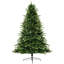 Arbre de Noël 7,5 pi avec 3398 pointes de branches pré-éclairées, arbre de Noël épinette artificiel pré-éclairé avec 500 lumières et 9 modes d'éclairage