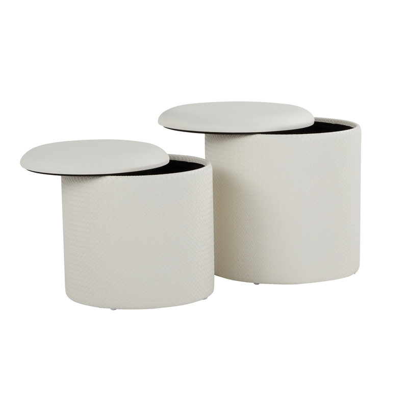 Ensemble de repose-pieds gigogne contemporain Maverick
