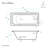 Voltaire 60" x 30" Alcove Bathtub-1190788069-1094438487