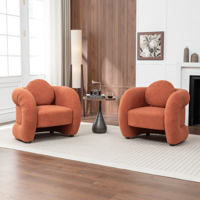 Donovan Upholstered  Barrel Chair