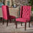 Toshia 1'' H Tufted Upholstered Dining Chair-652636449