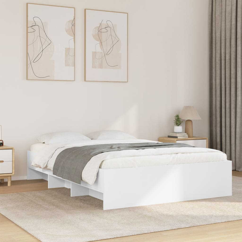 Vidaxl Bed Frame Without Mattress Engineered Wood
