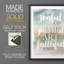 Be Joyful Framed Print - Solid Wood