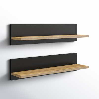Tilden 2 Piece Picture Ledge Wall Shelf
