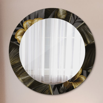 Huldar Glass Flat Wall Mirror