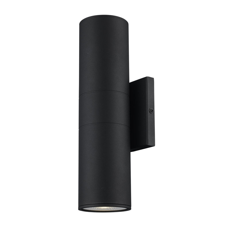 Laurelle Collection, Tubular/Cylindrical, Outdoor Metal Wall Sconce Light ADA