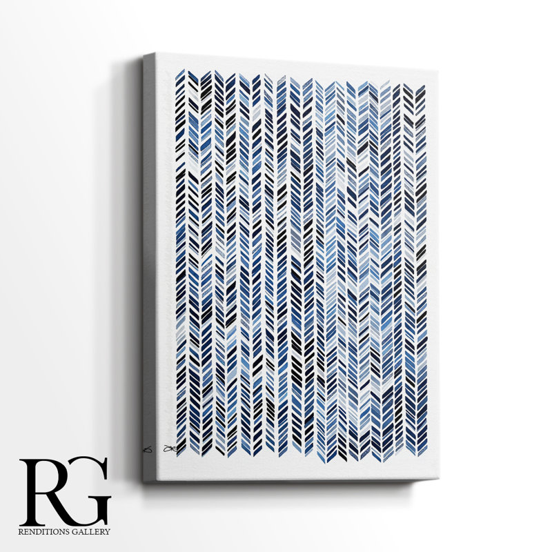 Abstract CCXXV Gallery Wrapped Canvas - Ready To Hang, 18" H x 12" W