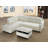 Sweetgrove Faux Leather L-Shaped Sectional-800117953-698835876