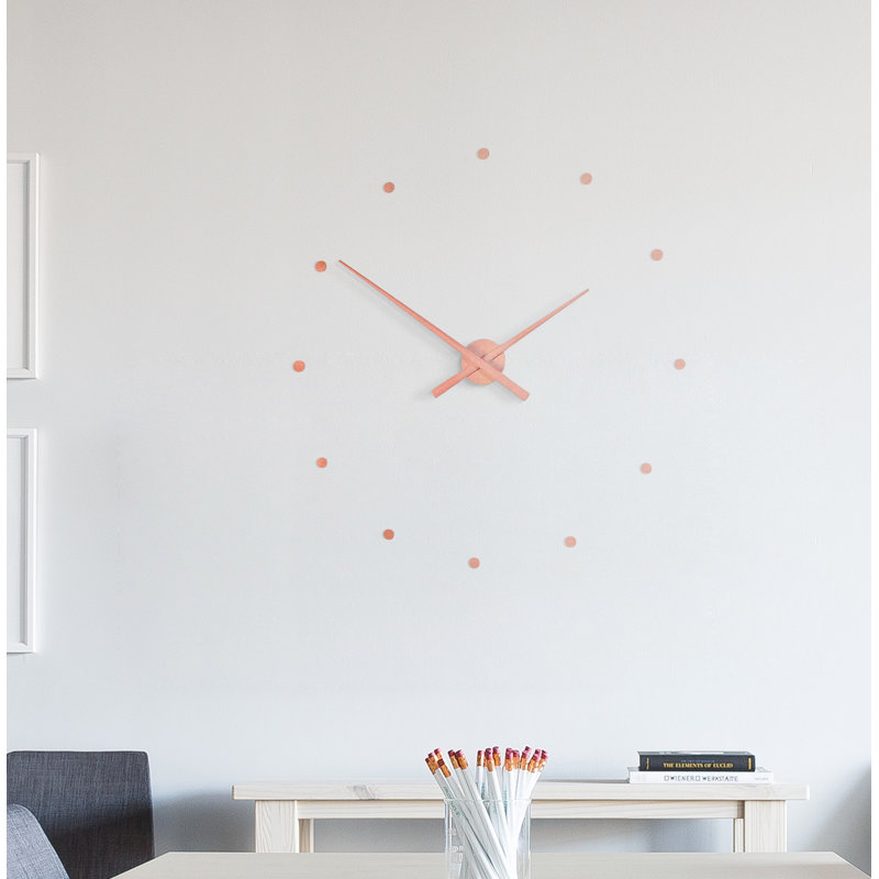 Horloge murale, Rose, Grand