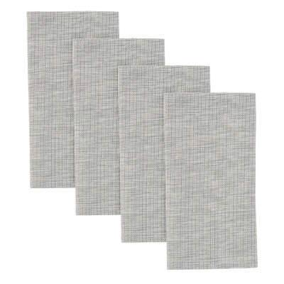  Ensemble de 4 serviettes de table Rain Rain
