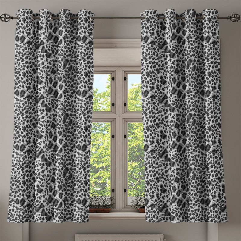 Semi Sheer Curtain Pair