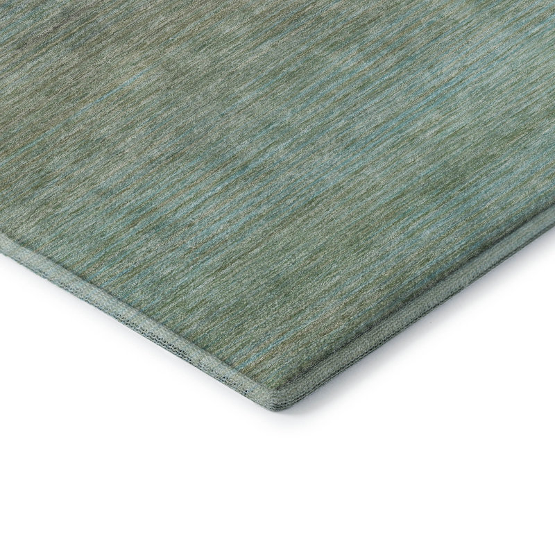 Tapis à rayures lavable à la machine Premium AMF1291, Rectangle 10 pi x 14 pi