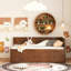 Twin Size Daybed With Drawers And Shelves-1317406986