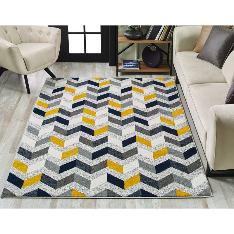 Ashleigh-Marie Geometric Area Rug, Rectangle 160 x 230cm