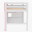 Lit mezzanine avec escalier de rangement et fenêtre-1139765734