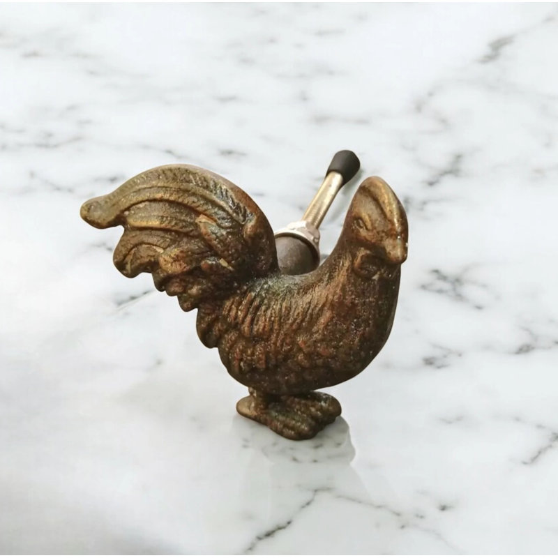 Antique Bronze Cockrel Knob