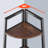 5 Tier Corner Shelf, Tall Corner Bookshelf, Plant Rack
