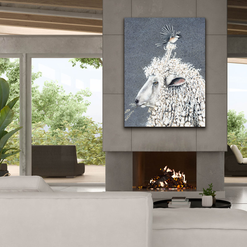 «The Heist» par Maggie Vandewalle, art mural sur toile, H 54 po x l 40 po x P 1,5 po