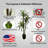 Handmade Artificial Yucca Tree with Real Wood-383456076