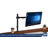 Mount-It! Full Motion Height Adjustable Single Monitor Arm Mount | Fits 13 - 32 in. TVs with C-Clamp