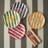 Line Striped Porcelain Dessert Plate-592427021