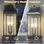 Lanterne murale d'extérieur en fer 2 lumières H 18 po Alvester-1436332753-1475468225