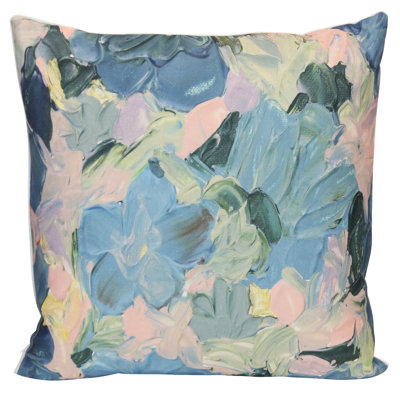 Tamara Day for StyleCraft Soft Meadow Brushstroke Pillow - Multicolor - 24" x 24"