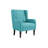 Lyric Quilted Wingback Chair With Solid Wood Legs -70169736