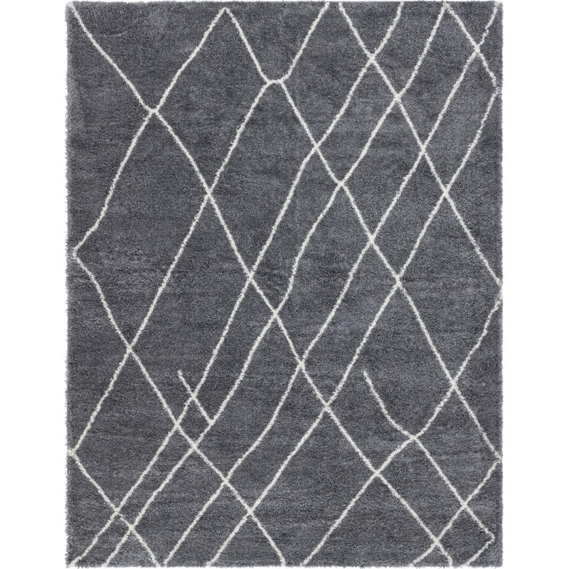 Lotario Abstract Indoor Rug, Rectangle 9'10" x 13'