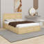 Lit plateforme en bois avec rangement et tiroirs Shanque-180322641-117983664