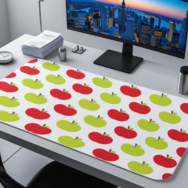Polyester Desk Pad, 14.4x12.1